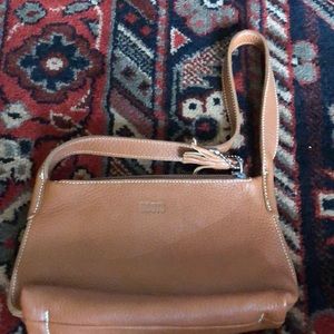 Soft brown leather bag
